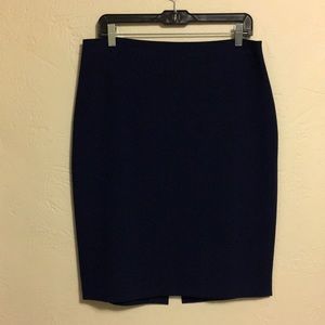 St. John Navy Blue Skirt Size 10